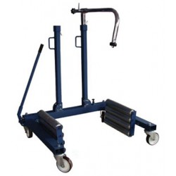 Тележка для снятия колес 1.2 т, профессиональная