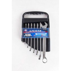 Набор ключей комбинированных 30° 8-19мм LICOTA AWT-TCMK01