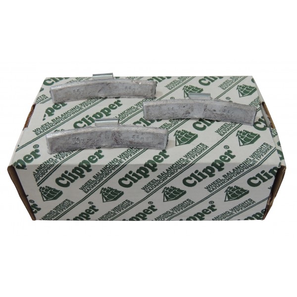 Грузики балансировочные для литых дисков 55 гр. CLIPPER 0 (НАБОР 50 ШТ.) 355