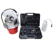 F-9T3608U(04B4023) Forsage Приспособление для замены тормозной жидкостит пневматическое  с набором крышек-переходников для расширительного бачка автомобиля