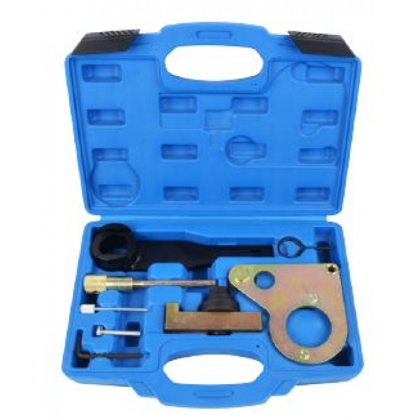 Набор фиксаторов для обслуживания двигателей Renault, Nissan, Opel (2.0 DCI)дизельного двигателя с цепным приводом набор 8пр., в кейсе ROCK FORCE RF-908G12 