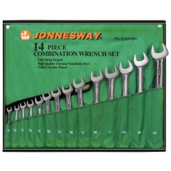 JONNESWAY W26414S Набор ключей комбинированных дюймовых SEA 3/8"-1-1/4", 14 предметов