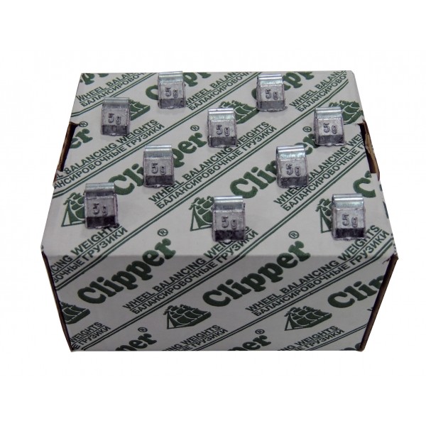 Грузик балансировочный для стального диска 5 гр. CLIPPER 0 (НАБОР 200 ШТ.) 205
