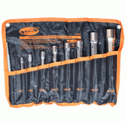 Набор торцевых кованных трубчатых ключей (8пр. с воротком) (АвтоDело) 34508