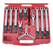 Набор съемников с двумя и тремя узкими захватами американского типа (56, 170, 220 мм) Licota ATB-1141I