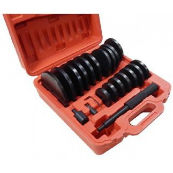 Forsage  Набор оправок металлических для выпрессовки и запрессовки подшипников, втулок, сальников в комплекте с ручкой-держателем F-921U2(04B1034)