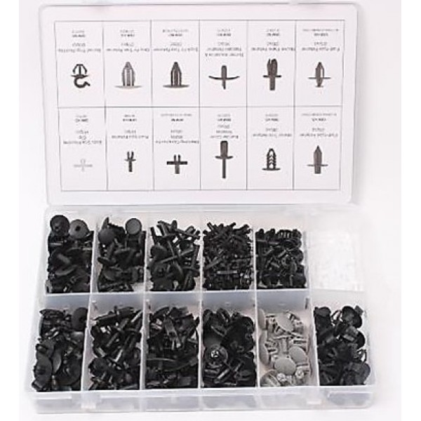 Forsage Набор клипс 350пр. (VOLVO), пластиковом органайзере F-01Z0243