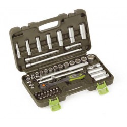 Набор инструмента 3/8" 55предм. ДЕЛО ТЕХНИКИ 610755