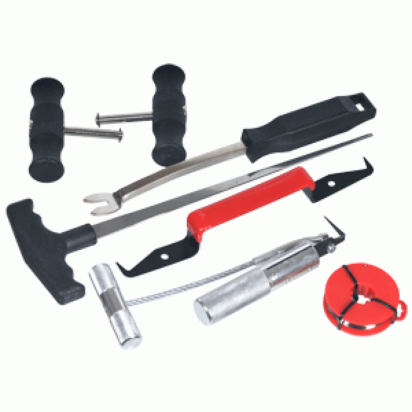 Набор для срезания стекол 7 предметов (АвтоDело) 40687