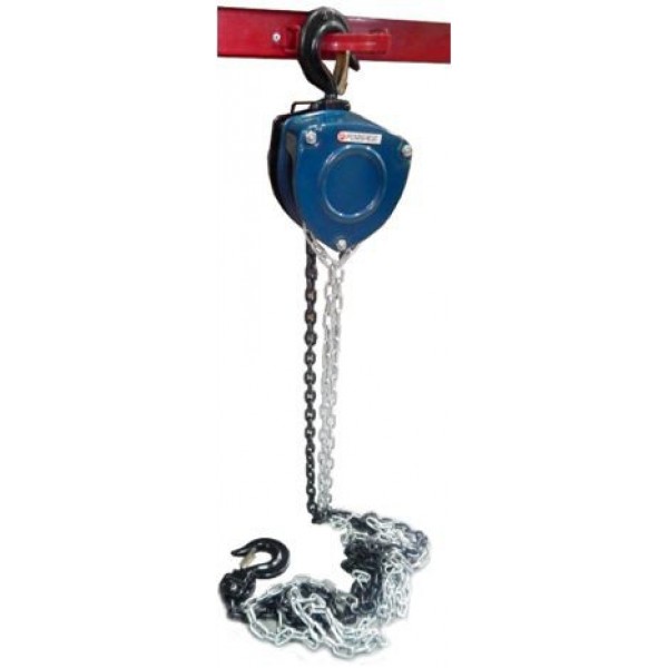 Forsage  Лебедка механическая подвесная с лепестковым механизмом фиксации цепи натяжения, 2т (длина цепи - 3м) F-TRC90201A