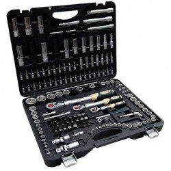 Набор инструмента 150пр.: 1/2"&1/4"&3/8"DR с 6-гранными головками  ROCK FORCE RF-41501-5