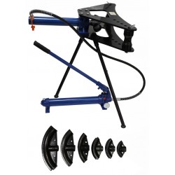 Трубогиб T60012р AE&T 12т гидравлический на подставке с выносным насосом